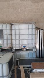 Cisterna serbatoio cubo 1000 litri contenitore