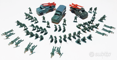 Soldatini HONG KONG - RUSSIAN ARMY con LANCIARAZZI