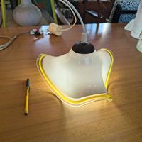 Piccolo lampadario vetro vintage