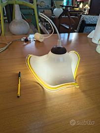 Piccolo lampadario vetro vintage