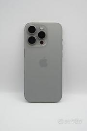 iphone 15 pro 256gb 12 mesi garanzia