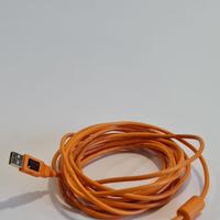Tether Tools USB 3.0 a USB-C 4,60m orange