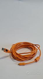 Tether Tools USB 3.0 a USB-C 4,60m orange