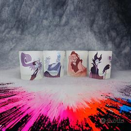 Set bicchieri cattivi Disney 
