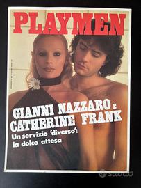 Manifesto Playmen 1978 G.Nazzaro e Catherine Frank