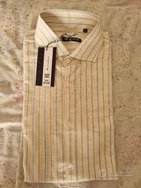 Camicia a righe da uomo, nuova, da 89 a 39 euro