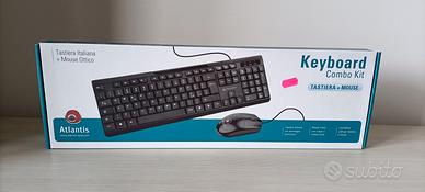 Kit tastiera e mouse usb Atlantis Land