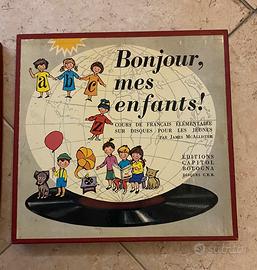 Corso di lingua francese per bambini con vinili