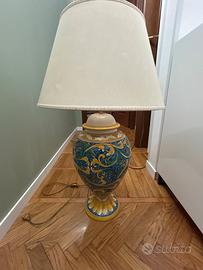 Lume in ceramica di Caltagirone