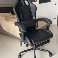 Sedia da gaming Devoko massaggiante