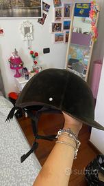 Cappello per cavallo più ghette più protezione