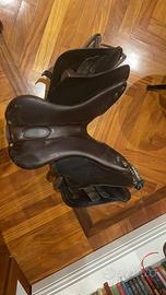 Sella Inglese Equipe Carbon Gel