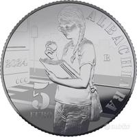 MONETA VASCO ROSSI ALBACHIARA E VINILE AUTOGRAFATO