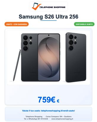 Samsung S26 Ultra 256