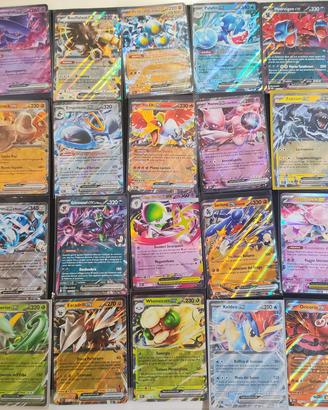 lotto di 20 carte Pokemon tutte EX