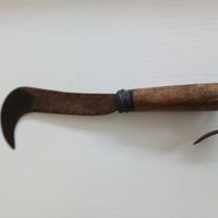 Antica Roncola piccole dimensioni. Lama cm. 20