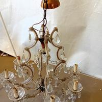 lampadario a goccia vintage 