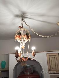 lampadario mongolfiera