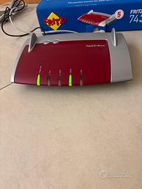 Router wireless con Modem integrato fritz 7430