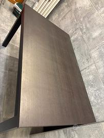 Tavolo rettangolare nero 130-210*80*74.5