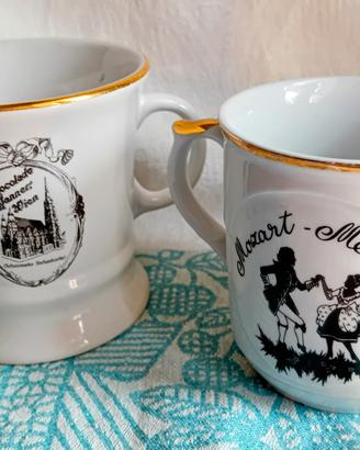 Set tazze Mozart Melange & Centenary Manner Wafer