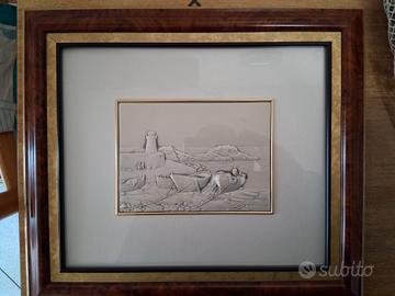 Quadri in lamina d'argento