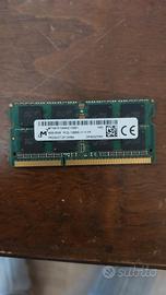 ram modulo memoria 8gb ddr3 sodimm pc3-L 12800