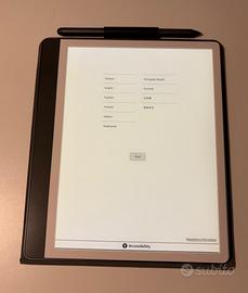 Kindle Scribe 64 gb con penna premium e custodia