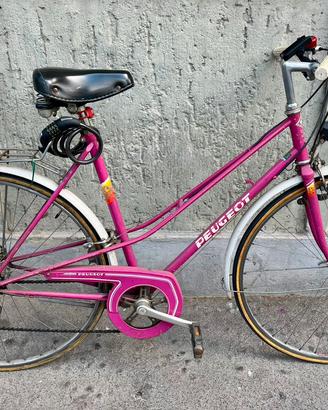 Bici Peugeot Mangalloy anni 70-80 gomme Palmer