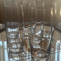 6 bicchieri Boemia nuovi