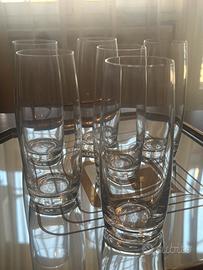 6 bicchieri Boemia nuovi