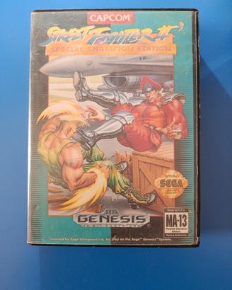 street fighter 2  sega mega drive 