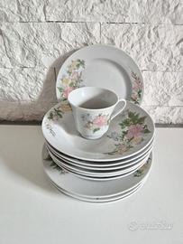 Set da 11 PZ in porcellana cinese anni 60