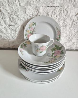 Set da 11 PZ in porcellana cinese anni 60