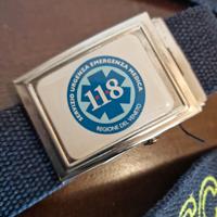 Cintura 118 soccorso sanitario ricamata