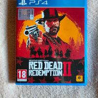 Red dead redemption 2 gioco PS4 perfette condizion