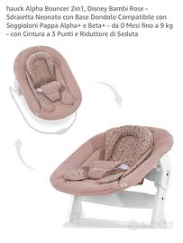 Sdraietta per seggiolone hauck