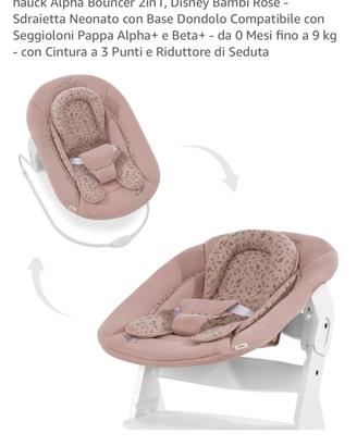 Sdraietta per seggiolone hauck