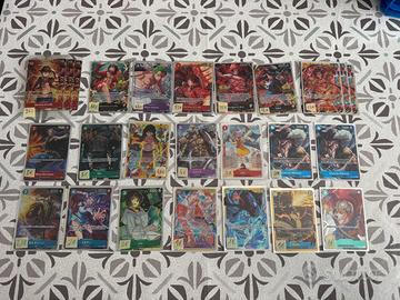 LOTTO CARTE ONE PIECE - solo ritiro a mano-