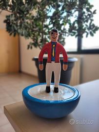 Scultura in ceramica di Lupin