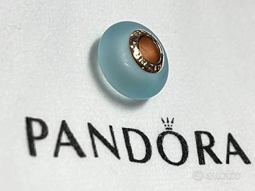 PANDORA Charm Murano blu opaco 789420C00