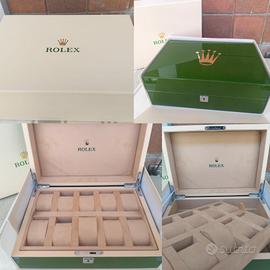 Rolex scatola 10 posti orologio Nuova 
