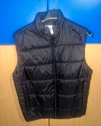 Gilet / Giubbino smanicato Zara nero – Taglia M