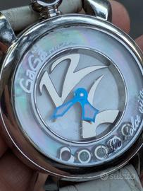 orologio Gagà Milano acciaio e madreperla 