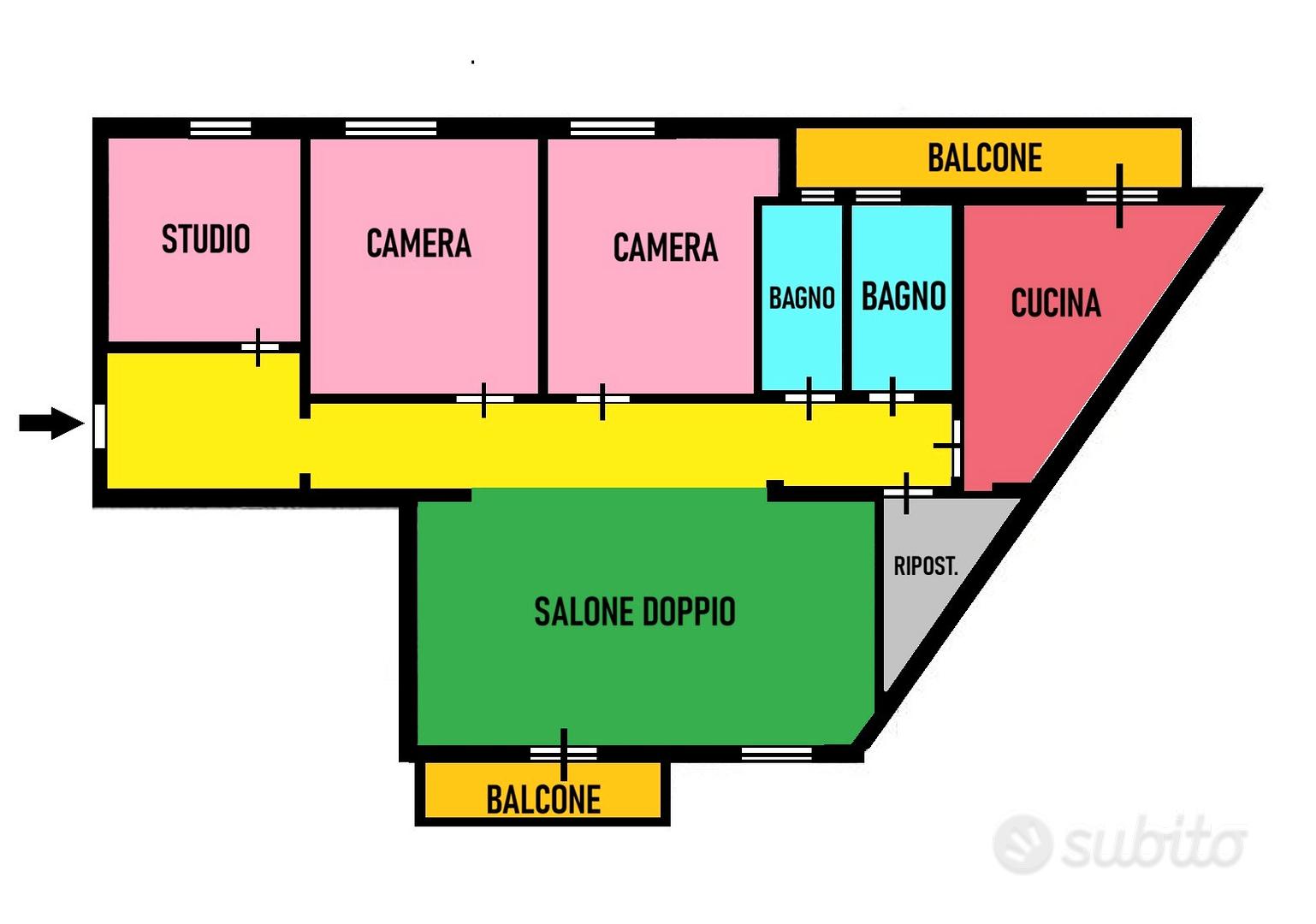Appartamento – Cagliari, San Benedetto - Vista 2