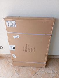 Gabbia per cani metallica ripieghevole, a porta do