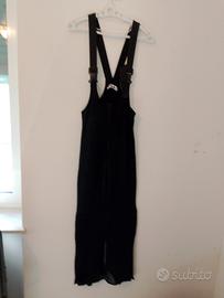 salopette unisex nera