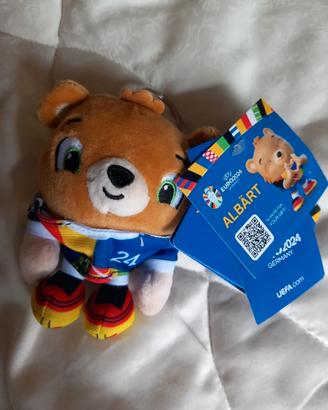 portachiavi mascotte Albert europei calcio 24