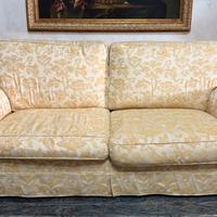 Elegante coppia di divani 2 posti in piuma d’oca