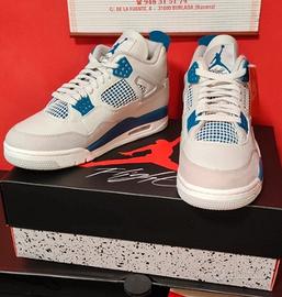 Jordan 4 Retro Blu Militare 39